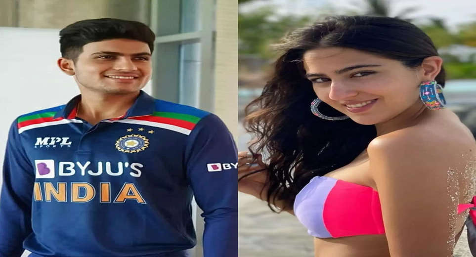 The romance started between Sara Ali Khan and cricketer Shubman Gill
