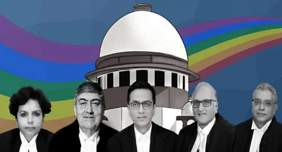 Same-Sex Marriage Hearing: SC said- Government has no data, it is wrong to call gay marriage elite
