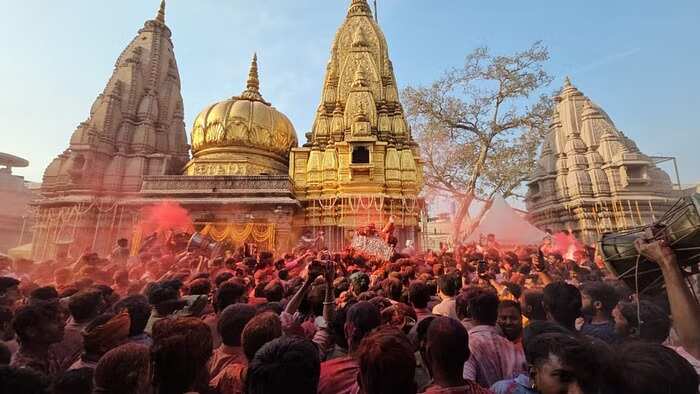 Rangbhari Ekadashi: Amazing view of Rangbhari Ekadashi in Kashi Vishwanath Dham.