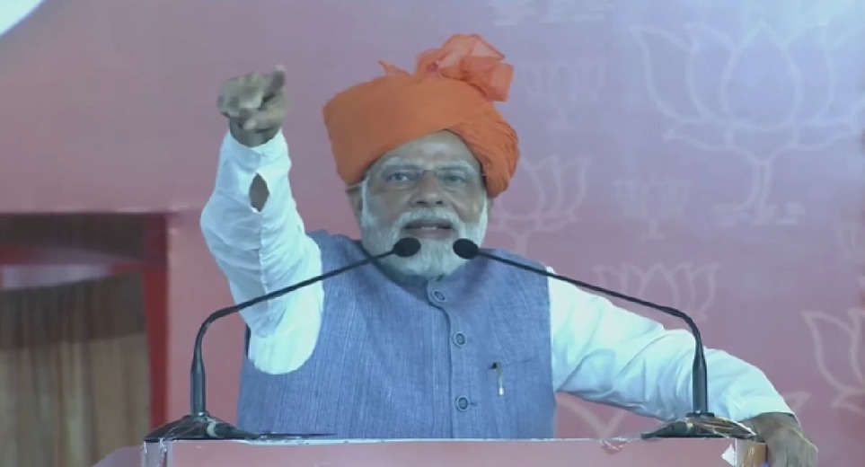 National: Central government will solve the water challenge in Rajasthan: PM Modi