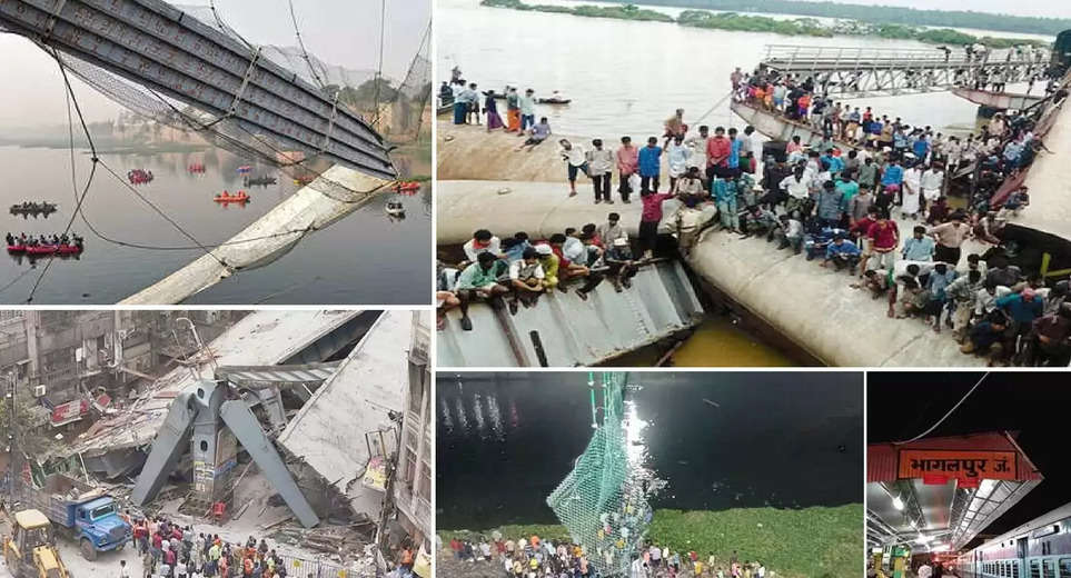 These dreadful bridge accidents of history, which made the country cry before Morbi