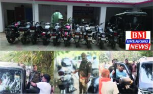 पुलिस आयुक्त के आदेश पर कैंट पुलिस की बड़ी कार्रवाई, 10 वाहन सीज, ₹1.12 लाख का ऑनलाइन चालान